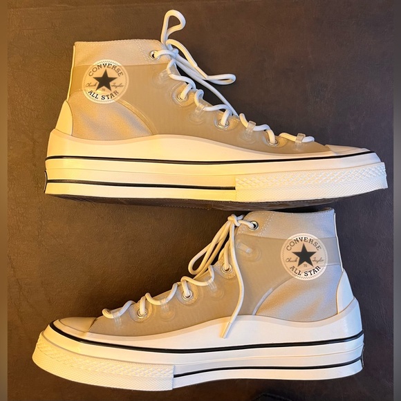 Converse Chuck 70 Utility Hybrid Fusion Tan Beige Sneakers; Men: 12, Women:14 - Picture 5 of 11